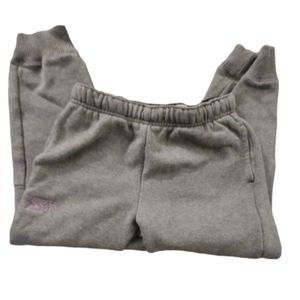 STARTER S Grey Joggers Elastic Waist Hidden Drawstring
